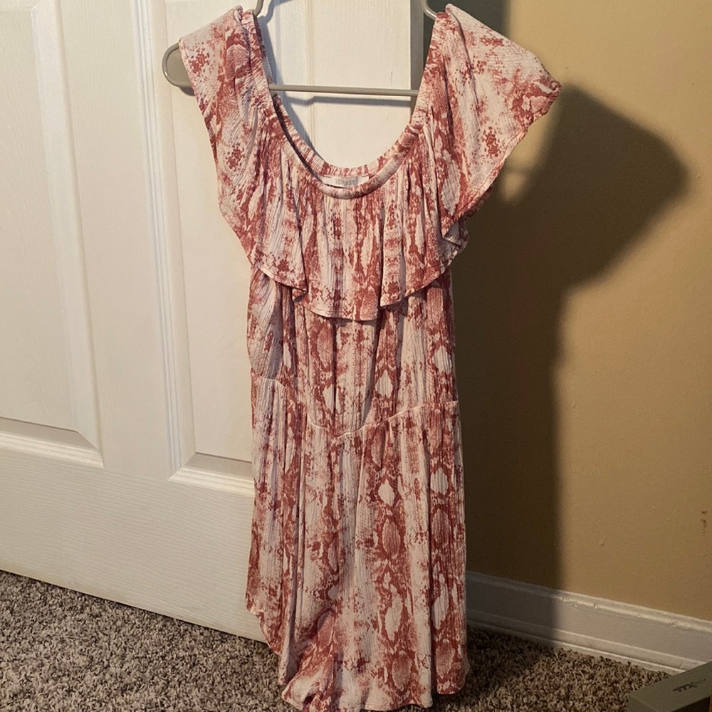 Off the shoulder romper